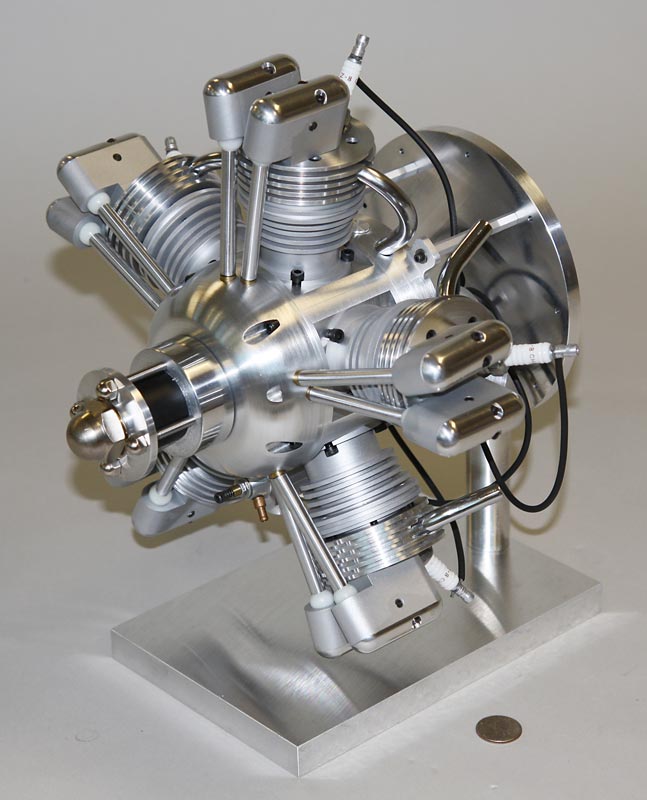 TechnoPower 5-Cylinder Radial Prototype Engine
