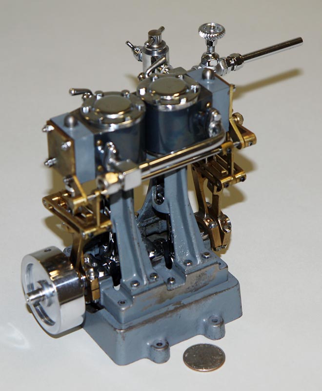 2-Cylinder Vertical Steam Engine