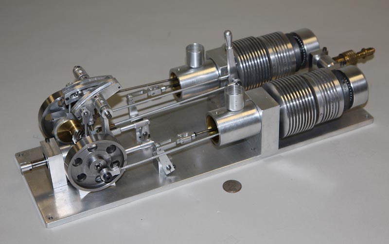 2-Cylinder Reversible Stirling Engine