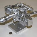 2-Cylinder Opposed Model Airplane Engine