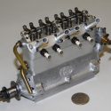 Cirrus 4-Cylinder Water-Cooled Inline Model Airplane Engine