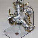 Miniature 3-Cylinder Radial Engine