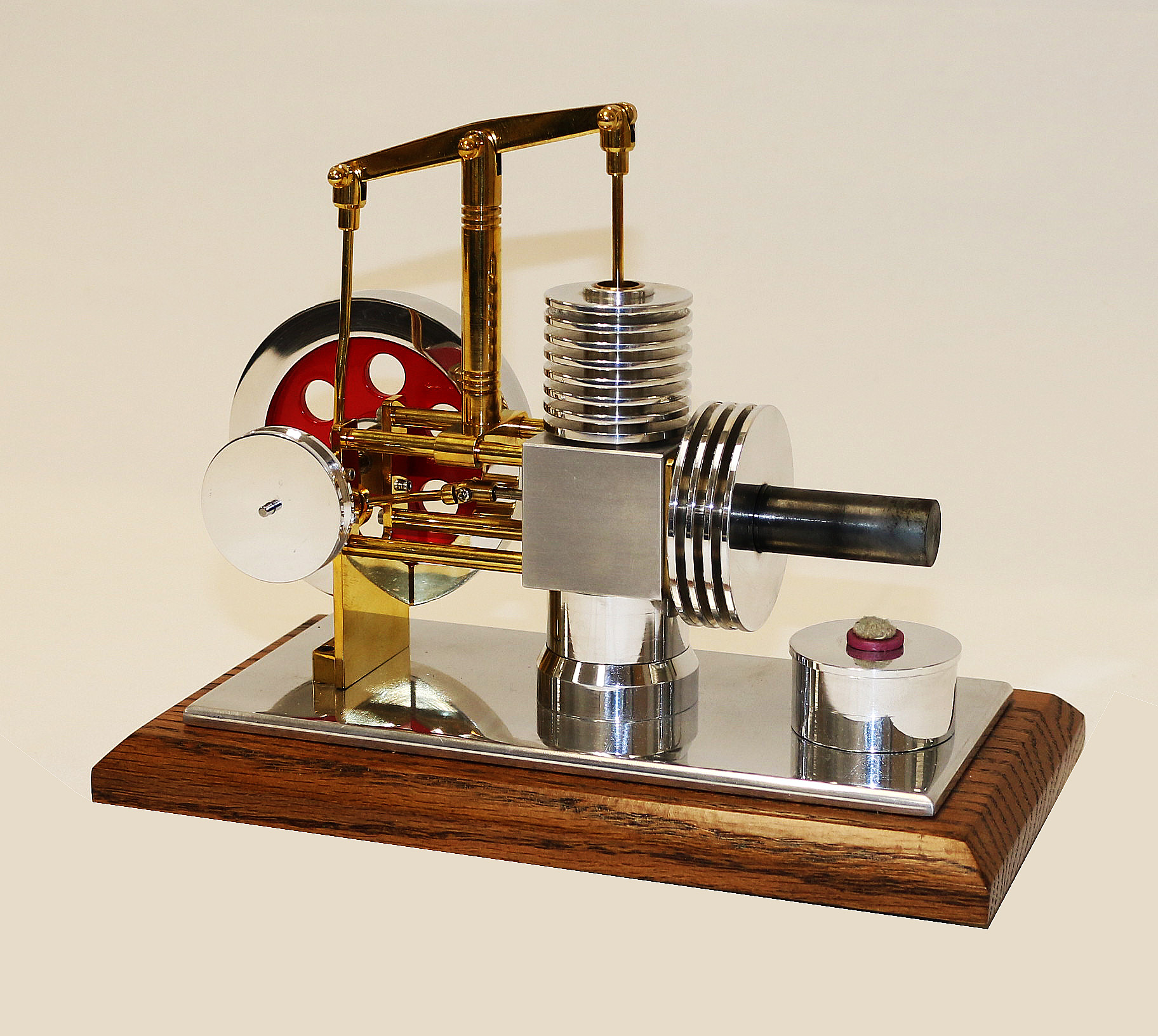 Schindele Walking Beam Stirling Engine 
