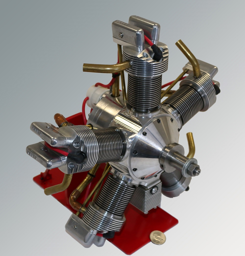 Kinner Radial Model Airplane Engine