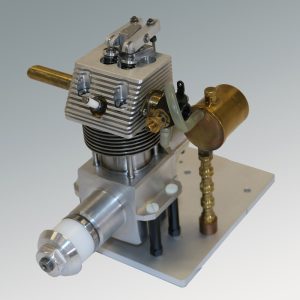 Custom Single-Cylinder .60 Model Aero Engine