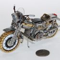 Motorcycle Made From Watch Parts