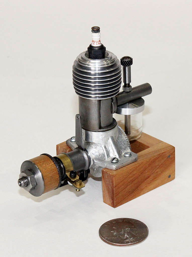 Kunze Single-Cylinder Model Airplane Engine