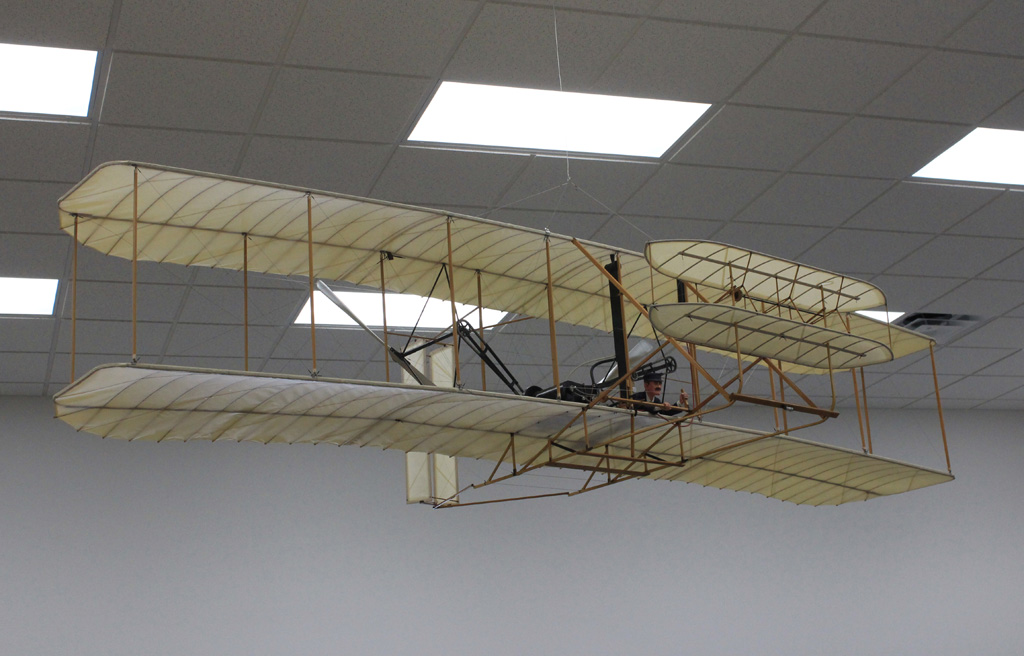 The 1/4 Scale Wright Brothers Flyer built by Robert Cooper. 