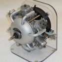 Mike GR6-120 6-Cylinder 2-Cycle Radial Engine