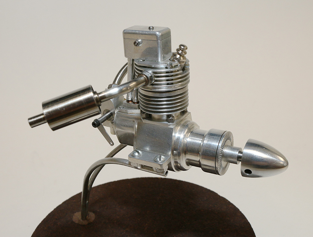 The Robin engine that Eric Whittle made as an award for the recovery of his Cirrus engine.