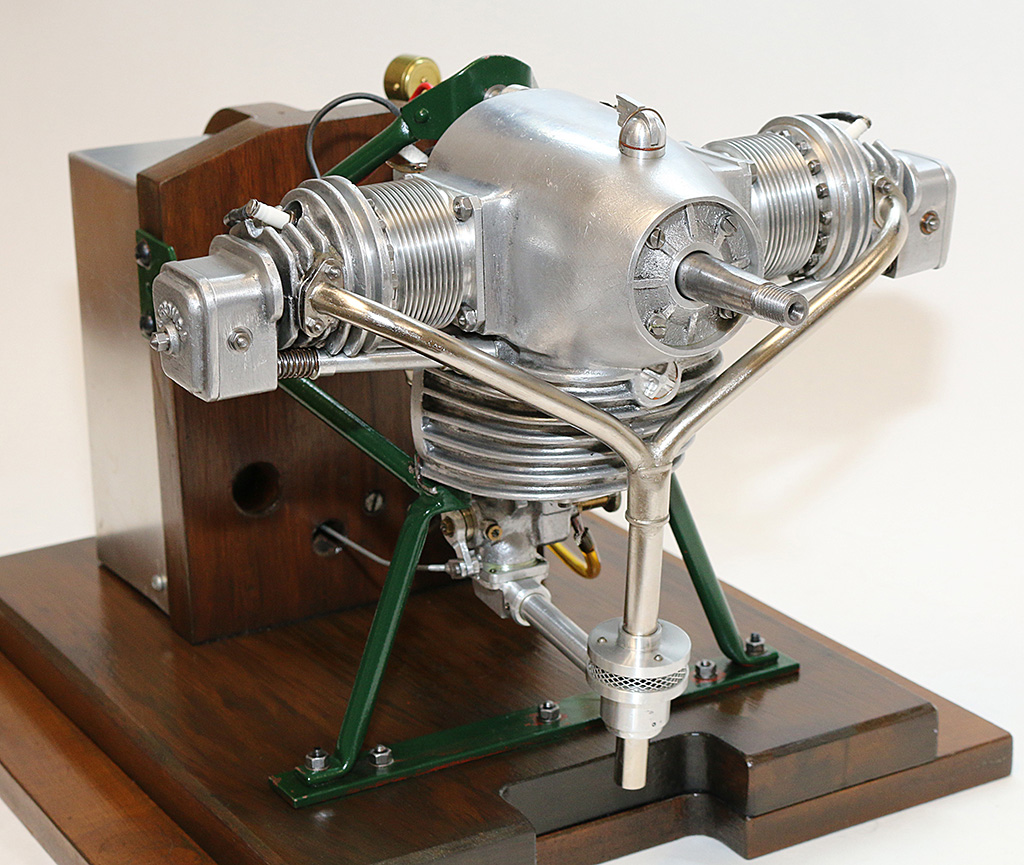 A 1/4 scale 1931 Aeroneca E113 aero engine.