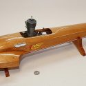 Super Cyclone Wooden Tether Boat