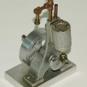 Vertical 2-Cylinder Oscillating Steam Engine