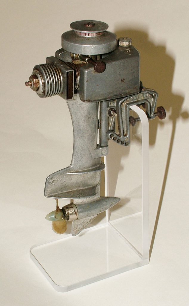 The "Sea Fury" model outboard motor made by Allyn.