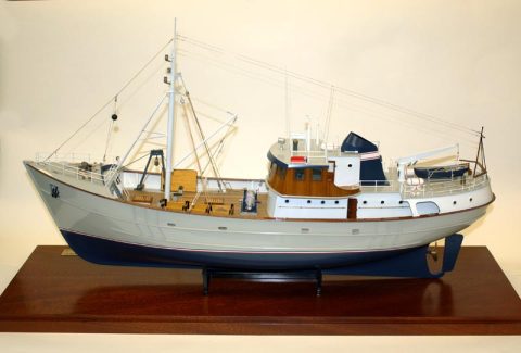 Nordkap Greenland Trawler - The Miniature Engineering Craftsmanship Museum