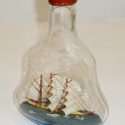 Model Sailing Ship in a Bottle 