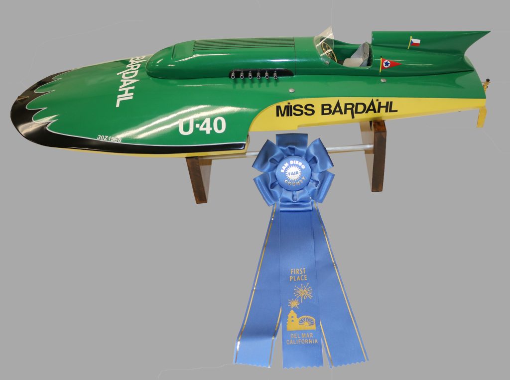 1958 Miss Bardahl Unlimited Hydroplane Racing Boat