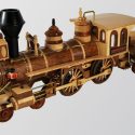 American 4-4-0 General Locomotive & Tender Model