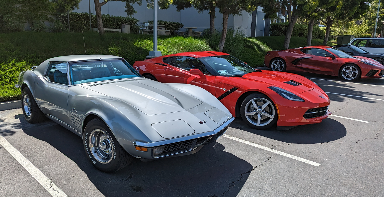 The Pacific Coast Corvettes club visited the Miniature Engineering Craftsmanship Museum in April 2023.