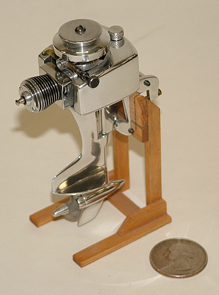 Miniature .020 Outboard Motor