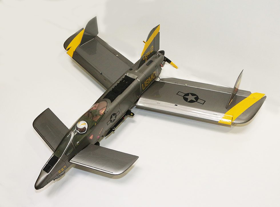 R/C Model "Ferret" Aircraft The Miniature Engineering Craftsmanship