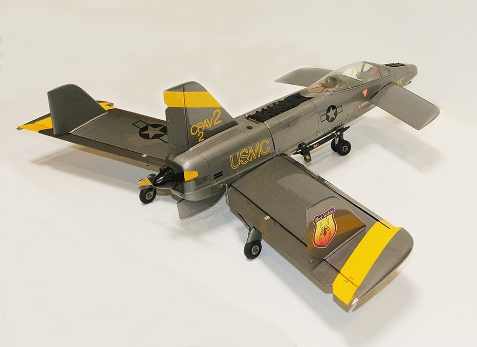 R/C Model "Ferret" Aircraft The Miniature Engineering Craftsmanship