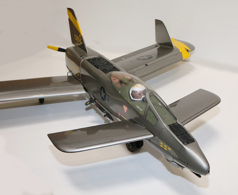 R/C Model "Ferret" Aircraft The Miniature Engineering Craftsmanship