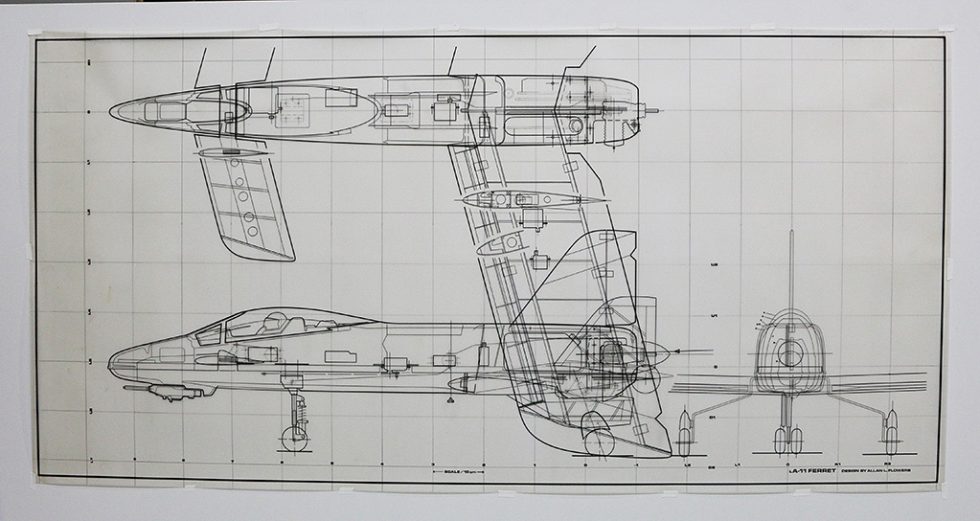 R/C Model "Ferret" Aircraft The Miniature Engineering Craftsmanship