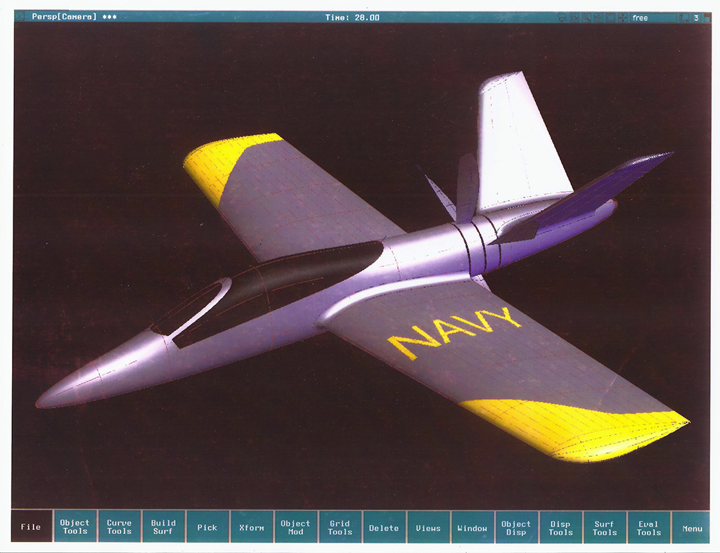 R/C model "Ferret" aircraft drawing. 