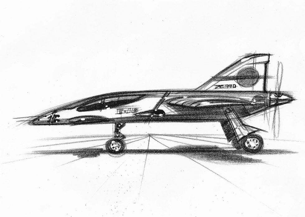 R/C Model "Ferret" Aircraft The Miniature Engineering Craftsmanship