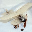 Custom-built “Peanut Scale” Biplane