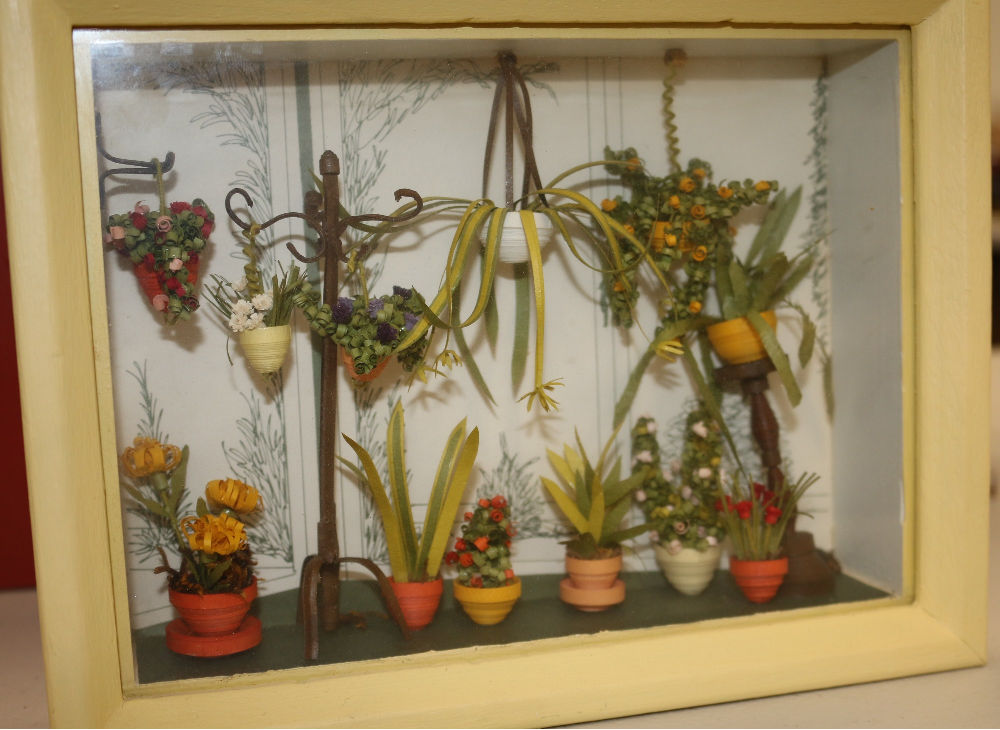 Model Frame of Plants and Flowers 