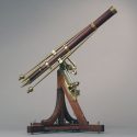 William Gould's 1/12 scale model of the Dorpat Great Refractor telescope, built in 1823. 