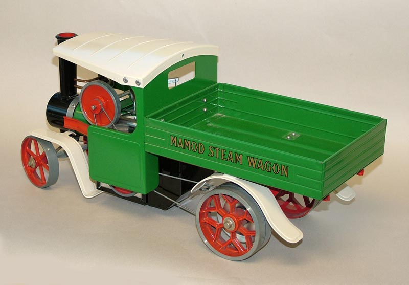 The live steam model Mamod SW1 steam wagon.
