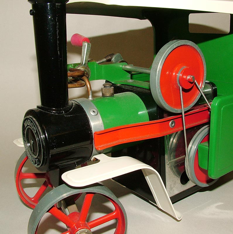The live steam model Mamod SW1 steam wagon.