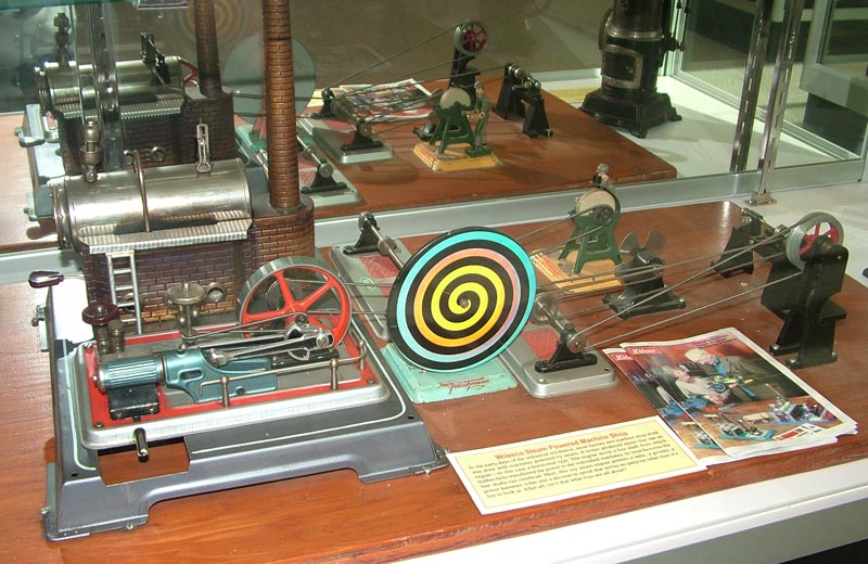 Wilesco Vintage Toy Steam Machine Shop