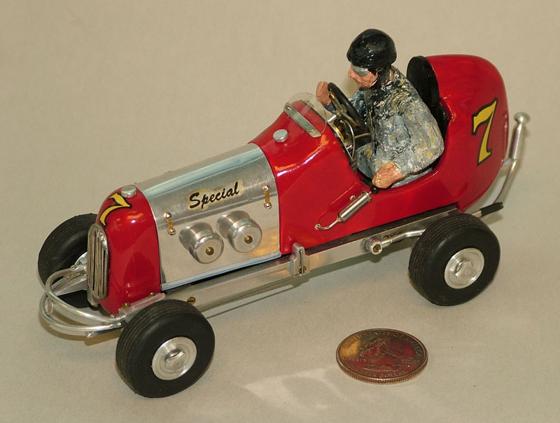 CO2 Powered Vintage Race Car