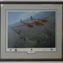 Autographed WWII Fighter Print