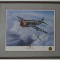 Autographed WWII Fighter Print
