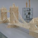 Tower Bridge Matchstick Model
