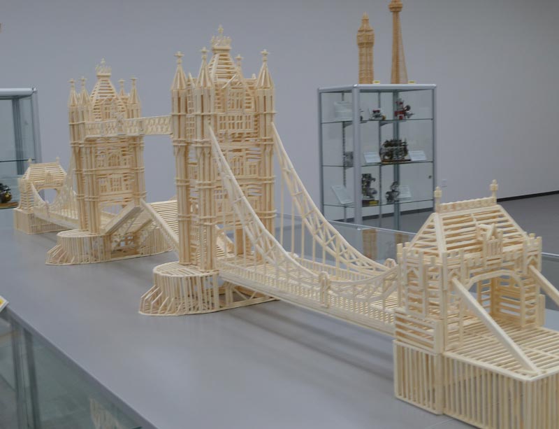Tower Bridge Matchstick Model