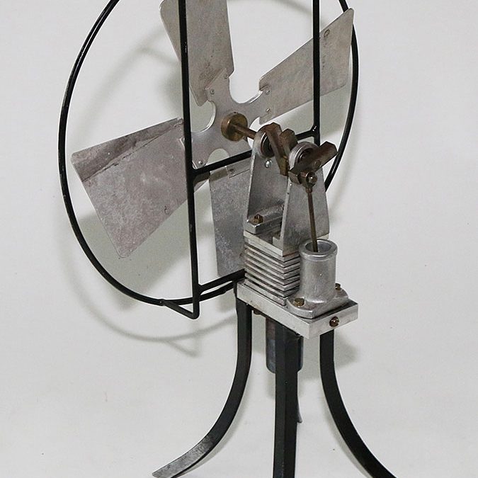 Stirling Engine Powered Fan
