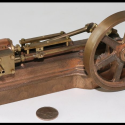 Brass Horizontal Steam Engine