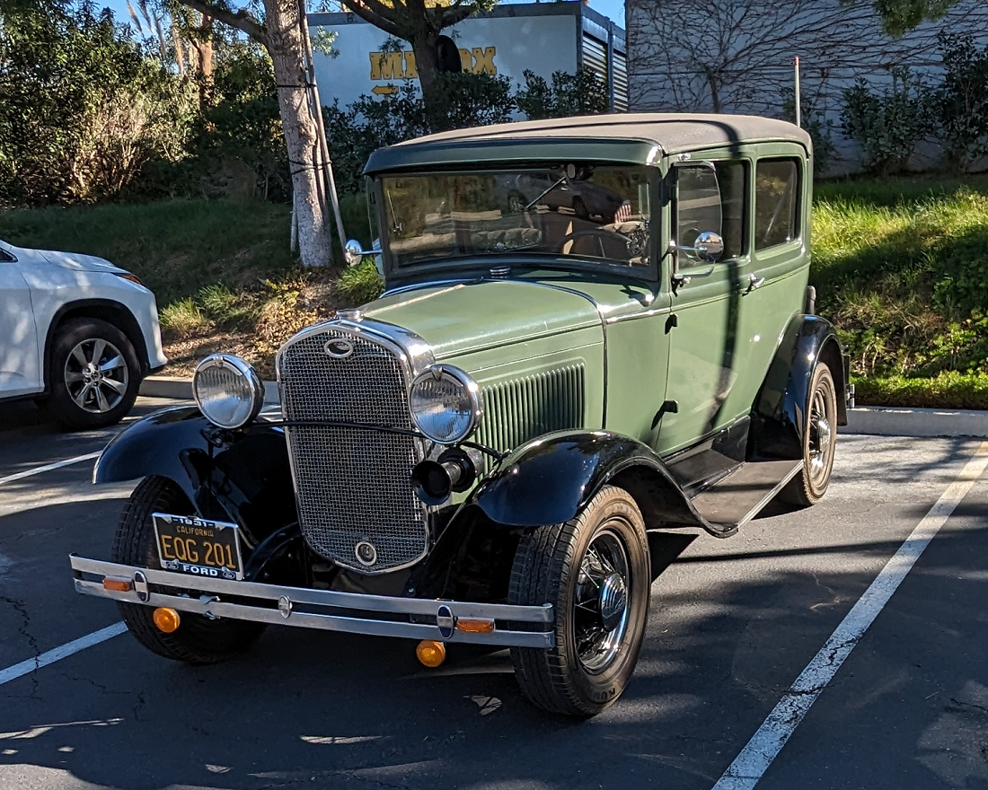 Model A and Model T clubs visited on January 13, 2024.