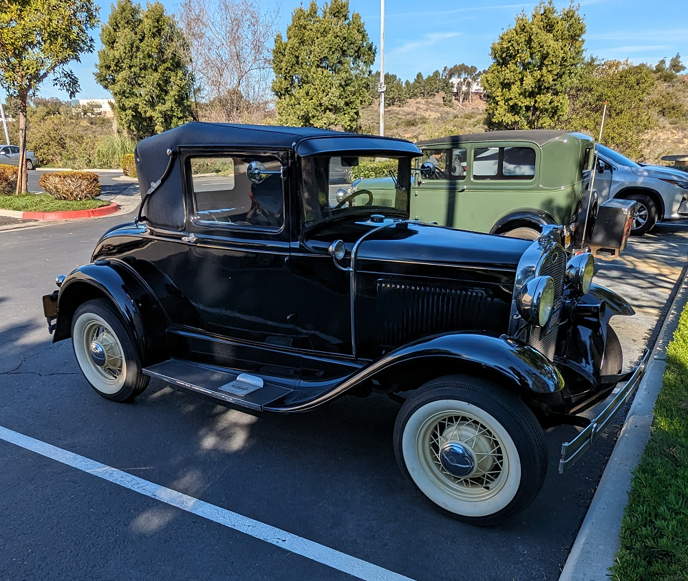 Model A and Model T clubs visited on January 13, 2024.