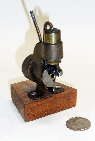 Single-Cylinder Brass Steam Engine