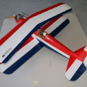 This prototype R/C biplane was built by Joe Bridi and named, “Bree-Zee.”