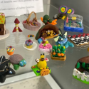 Dollhouse Miniature Clay Sculptures