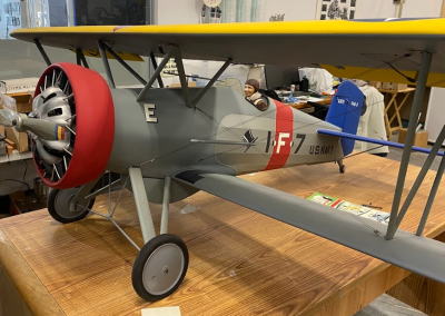 More details of the front end of the F4B-2 biplane can be seen here.