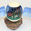 Ostrich Egg Dollhouse Scene